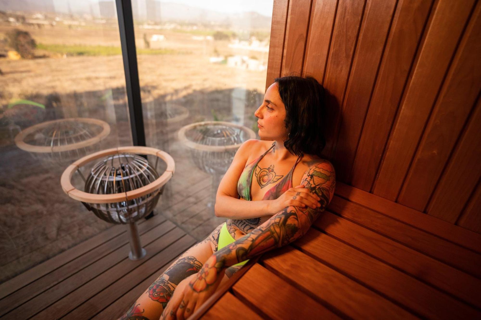 Bajo Estrellas Hotel Contemporaneo Valle de Guadalupe Dış mekan fotoğraf