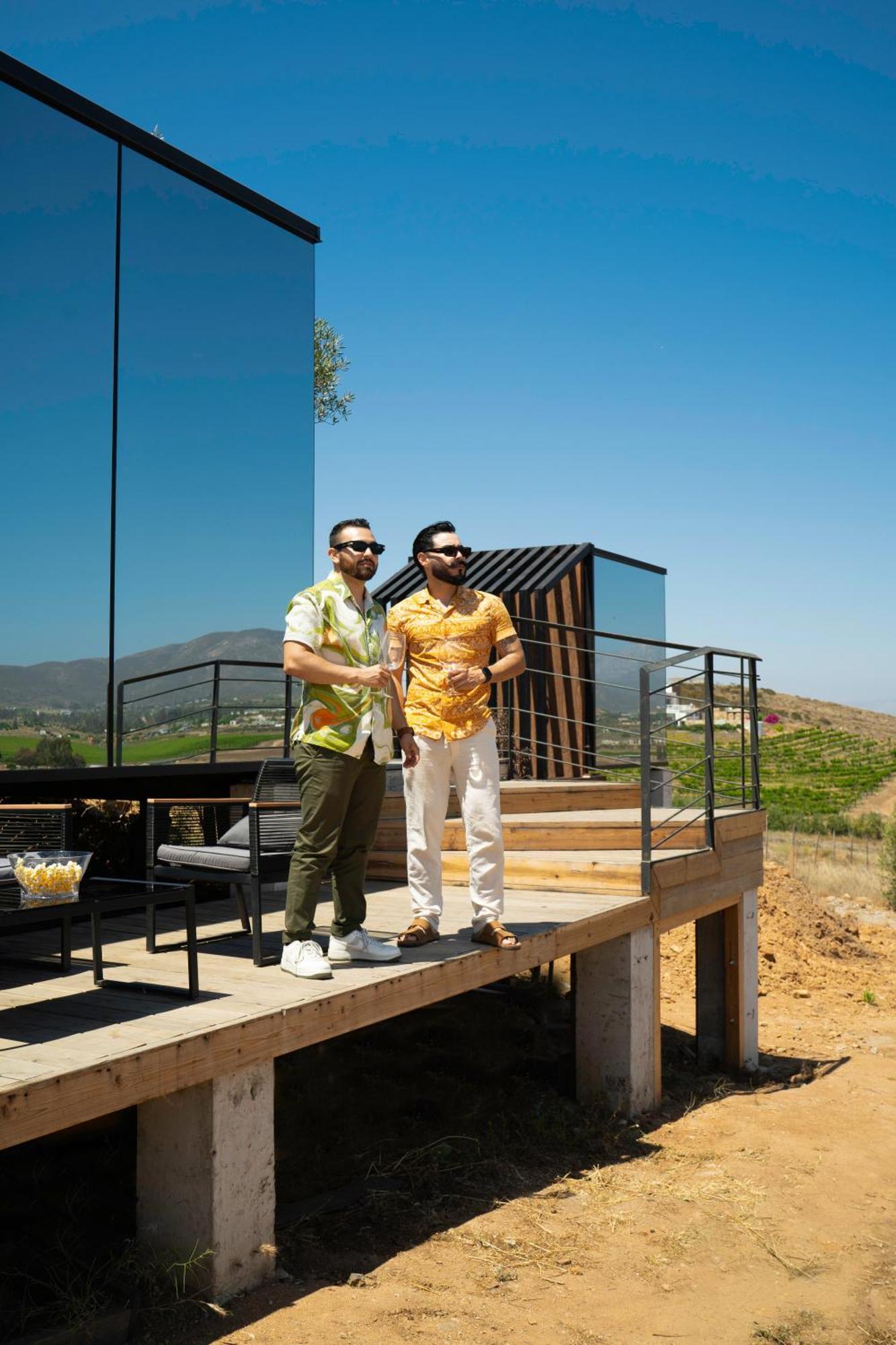 Bajo Estrellas Hotel Contemporaneo Valle de Guadalupe Dış mekan fotoğraf