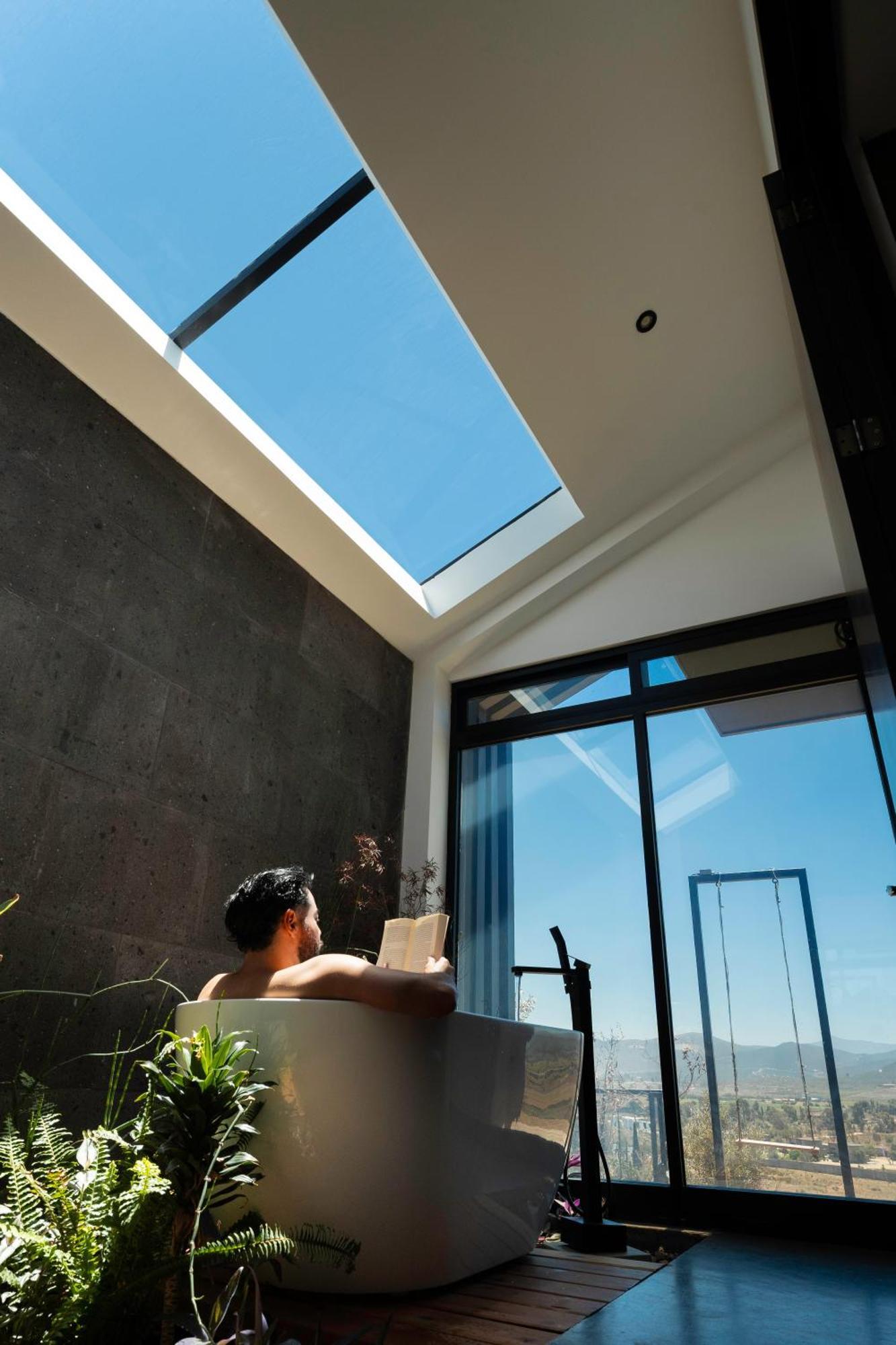 Bajo Estrellas Hotel Contemporaneo Valle de Guadalupe Dış mekan fotoğraf